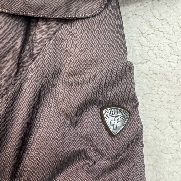 Post Card Italy Jacket Apres Ski Luxury Dark Purple Size US 4 - Picture 3 of 8